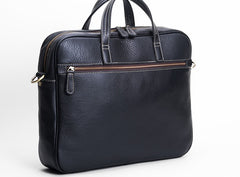 Genuine Leather Mens Cool Messenger Bag Large Briefcase Work Bag Business Bag Laptop Bag for men