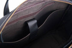 Genuine Leather Mens Cool Messenger Bag Large Briefcase Work Bag Business Bag Laptop Bag for men