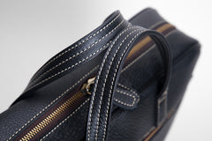 Genuine Leather Mens Cool Messenger Bag Large Briefcase Work Bag Business Bag Laptop Bag for men