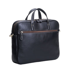 Genuine Leather Mens Cool Messenger Bag Large Briefcase Work Bag Business Bag Laptop Bag for men