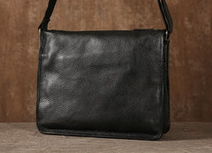 Genuine Leather Mens Cool Shoulder Bag Messenger Bag Chest Bag Bike Bag Cycling Bag for men