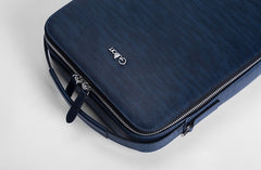Genuine Leather Mens Cool Shoulder Bag Messenger Bag Chest Bag Bike Bag Cycling Bag for men