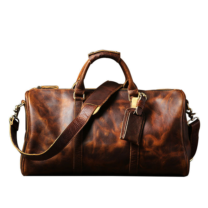 Camel Large Weekender Bag