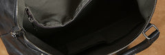 Genuine Leather Mens Travel Bag Cool Messenger Bag Shoulder Bag Handbag Weekender Bag for Men