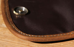 Leather Belt Pouch Mens Small Cases Waist Bag Hip Pack Belt Bag Fanny Pack Bumbag for Men