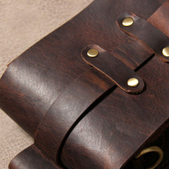 Leather Belt Pouch Mens Small Cases Waist Bag Hip Pack Belt Bag Fanny Pack Bumbag for Men