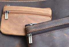 Genuine Leather Mens Wallet Cool billfold Card Coin Holder Wallet Purse for Mens - iwalletsmen
