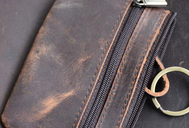 Genuine Leather Mens Wallet Cool billfold Card Coin Holder Wallet Purse for Mens - iwalletsmen