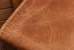 Genuine Leather Mens Wallet Cool billfold Slim Bifold Wallet Card Coin Holder Wallet Purse for Mens - iwalletsmen