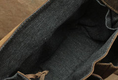 Vintage Mens Leather Camera Bag Small Messenger Bag Cross Body Bag For Men - iwalletsmen