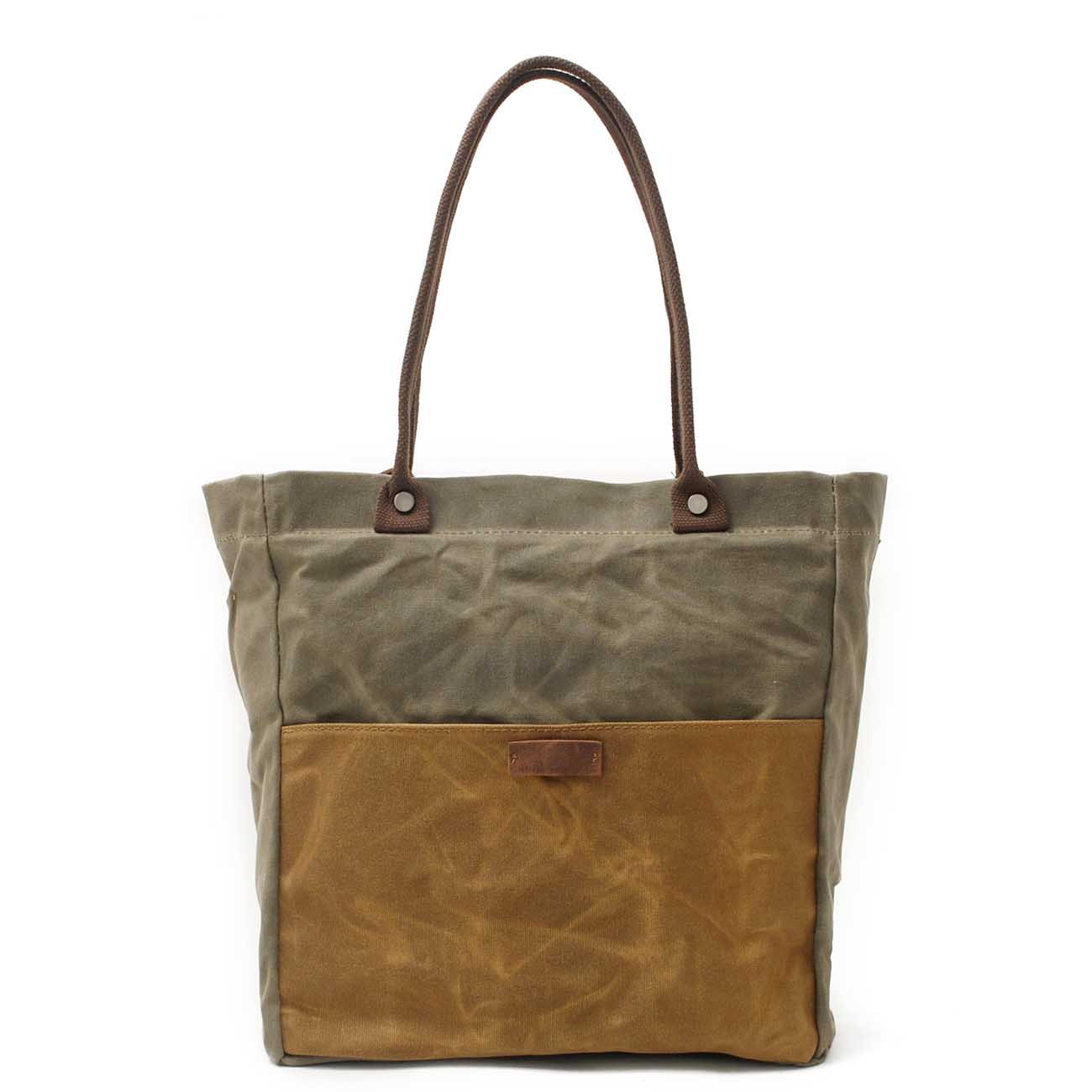 Gray Waxed Canvas Tote Bags Messenger Bag Gray Mens Canvas Tote Tote Purse For Men - iwalletsmen