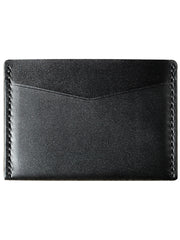 Handmade Blue Leather Mens Front Pocket Wallets Personalized Slim Card Wallets for Men - iwalletsmen