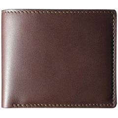 Handmade Coffee Leather Bifold Billfold Wallets Personalized Mens Bifold Wallet for Men - iwalletsmen