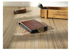 Handmade Leather Mens Licenses Wallet Personalize Bifold License Card Wallets for Men - iwalletsmen