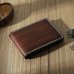 Handmade Leather Mens Licenses Wallet Personalize Bifold License Card Wallets for Men - iwalletsmen