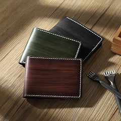 Handmade Leather Mens Licenses Wallet Personalize Bifold License Card Wallets for Men - iwalletsmen