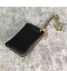 Handmade Leather Mens Cool Key Biker Wallet Car Key Holder License Holder Chain Wallet for Men - iwalletsmen