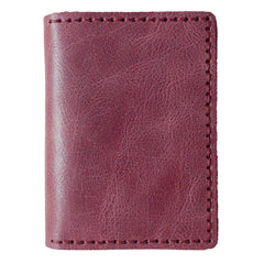 Handmade Leather Mens Black Card Holders License Wallets Slim Bifold Card Wallet for Men - iwalletsmen