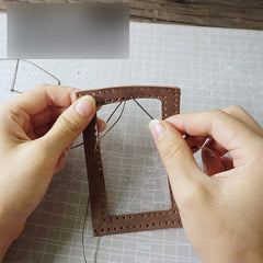Handmade Leather Mens Black Card Holders License Wallets Slim Bifold Card Wallet for Men - iwalletsmen