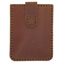 Leather Mens Card Holder Wallets Handmade Leather Card Holder Slim Card Wallet for Men - iwalletsmen