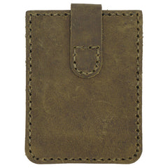 Leather Mens Card Holder Wallets Handmade Leather Card Holder Slim Card Wallet for Men - iwalletsmen