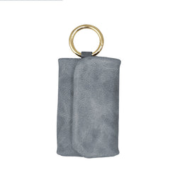 Handmade Leather Mens Key Holders Coin Wallet With Keyring Key Holder Zipper Wallet for Men - iwalletsmen