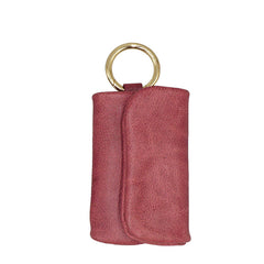 Handmade Leather Mens Key Holders Coin Wallet With Keyring Key Holder Zipper Wallet for Men - iwalletsmen