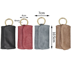 Handmade Leather Mens Key Holders Coin Wallet With Keyring Key Holder Zipper Wallet for Men - iwalletsmen