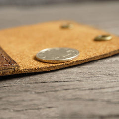 Handmade Leather Mens Trifold Billfold Wallet Key Wallet Brown Slim Key Holder Wallet for Men - iwalletsmen