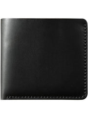 Handmade Coffee Leather Trifold Billfold Wallet Personalized Mens Trifold Wallets for Men - iwalletsmen