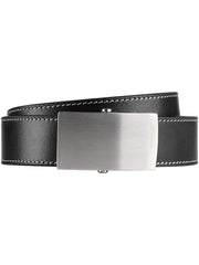 Handmade Mens Black Leather Belts PERSONALIZED Handmade Black Leather Belt for Men - iwalletsmen