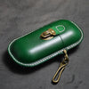 Handmade Mens Leather Glasses Case With Hook Glasses Box Womens Glasses Holder Eyeglass Case