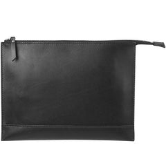 Handmade Mens Slim Clutch Purse Folder Purse Personalized Leather Envelope Bag for Men - iwalletsmen