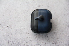 Handmade Green&Yellow Leather AirPods Pro Case Leather AirPods Case Airpod Case Cover - iwalletsmen