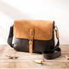 Handmade Cool Leather Mens Small Messengers Bag Shoulder Bags for Men - iwalletsmen
