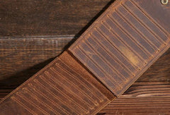 wallets and card cases​ Leather Long Wallet Cool Mens Credit Card Wallet Leather Card Holder Wallet