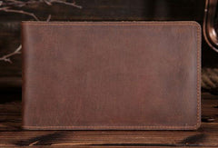 Cool Mens Leather Long Wallet Card Wallet Cool Long Multi Card Wallet for Men - iwalletsmen