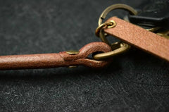 Handmade Leather Cool Punk Rock Wallet Chain Biker Trucker Wallet Chain Trucker Wallet Chain for Men