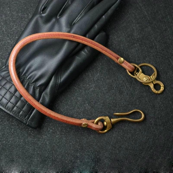Handmade Leather Cool Punk Rock Wallet Chain Biker Trucker Wallet Chain Trucker Wallet Chain for Men