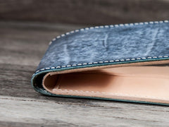 Handmade Leather Men Small Wallet Bifold Vintage Wallet for Men