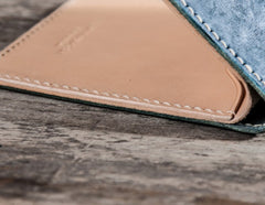 Handmade Leather Men Small Wallet Bifold Vintage Wallet for Men