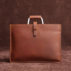 Handmade Leather Men Vintage Briefcase Handbag Laptop Bag For Men - iwalletsmen