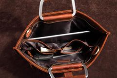 Handmade Leather Men Vintage Briefcase Handbag Laptop Bag For Men - iwalletsmen