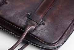 mens leather work bag Leather Mens Briefcase Laptop Handbags Leather notebook Bag Leather for Men