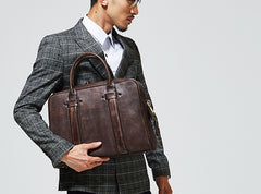 briefcase briefcase Leather Mens Briefcase Laptop Handbags Leather notebook Bag Leather for Men