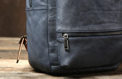 Handmade Leather Mens Cool Backpack Bag Large Travel Bag Hiking Bag for Men