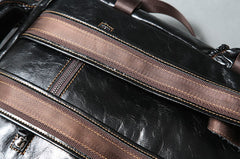 Handmade Leather Mens Cool Backpack Large Travel Bag Hiking Bag for Men