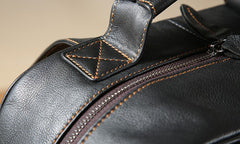 Handmade Leather Mens Cool Backpack Sling Bag Large Travel Bag Hiking Bag for Men