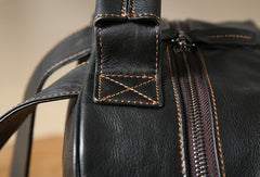 Handmade Leather Mens Cool Backpack Sling Bag Large Travel Bag Hiking Bag for Men