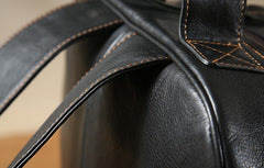 Handmade Leather Mens Cool Backpack Sling Bag Large Travel Bag Hiking Bag for Men